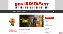 Desktop Screenshot of bestseatsfast.com